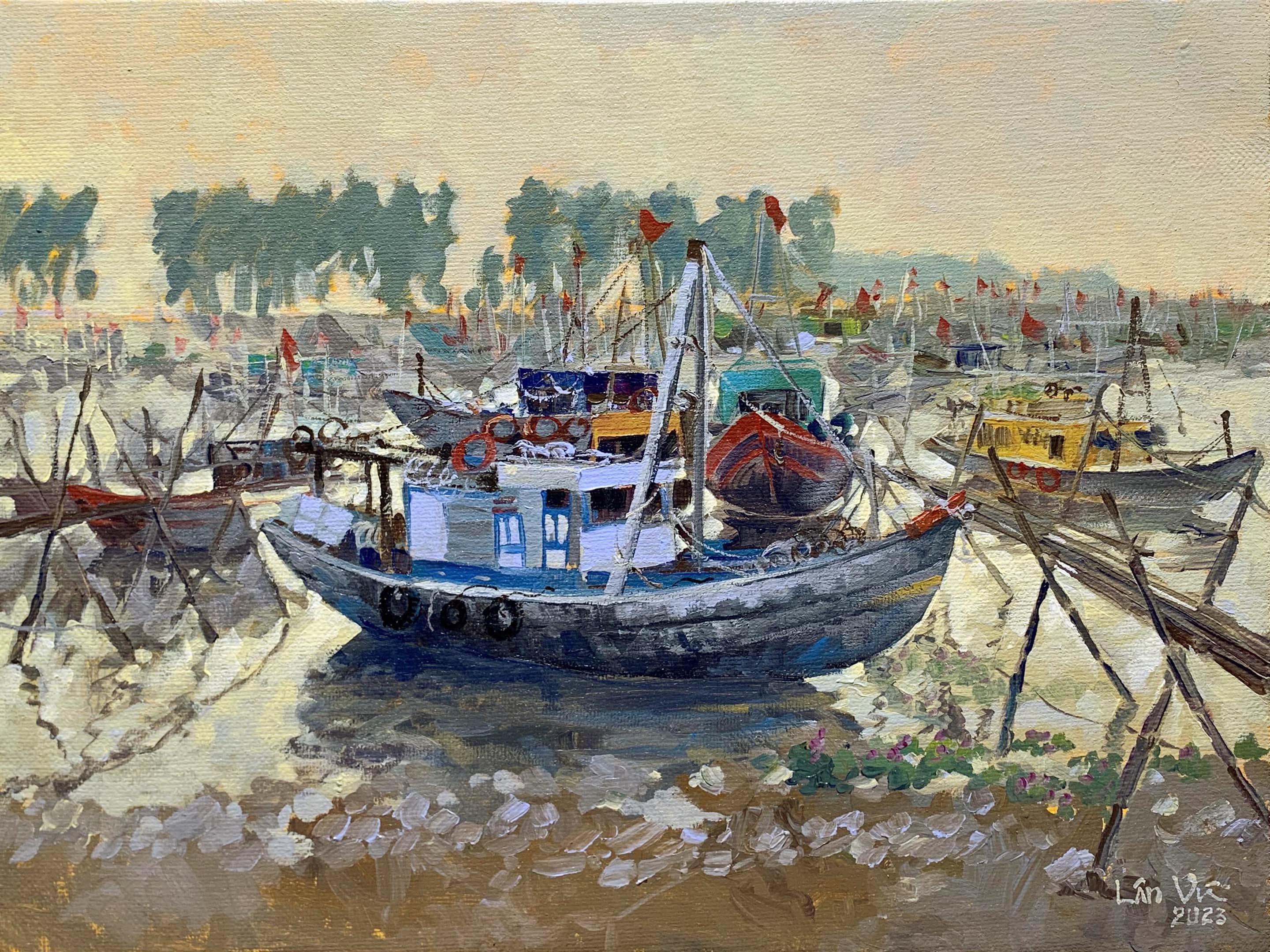 Vẽ thảnh thơi để chạm đến tâm trí của chính mình