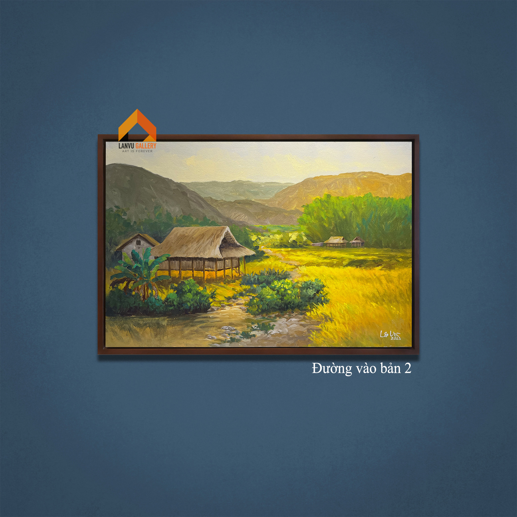 Đường vào bản 2