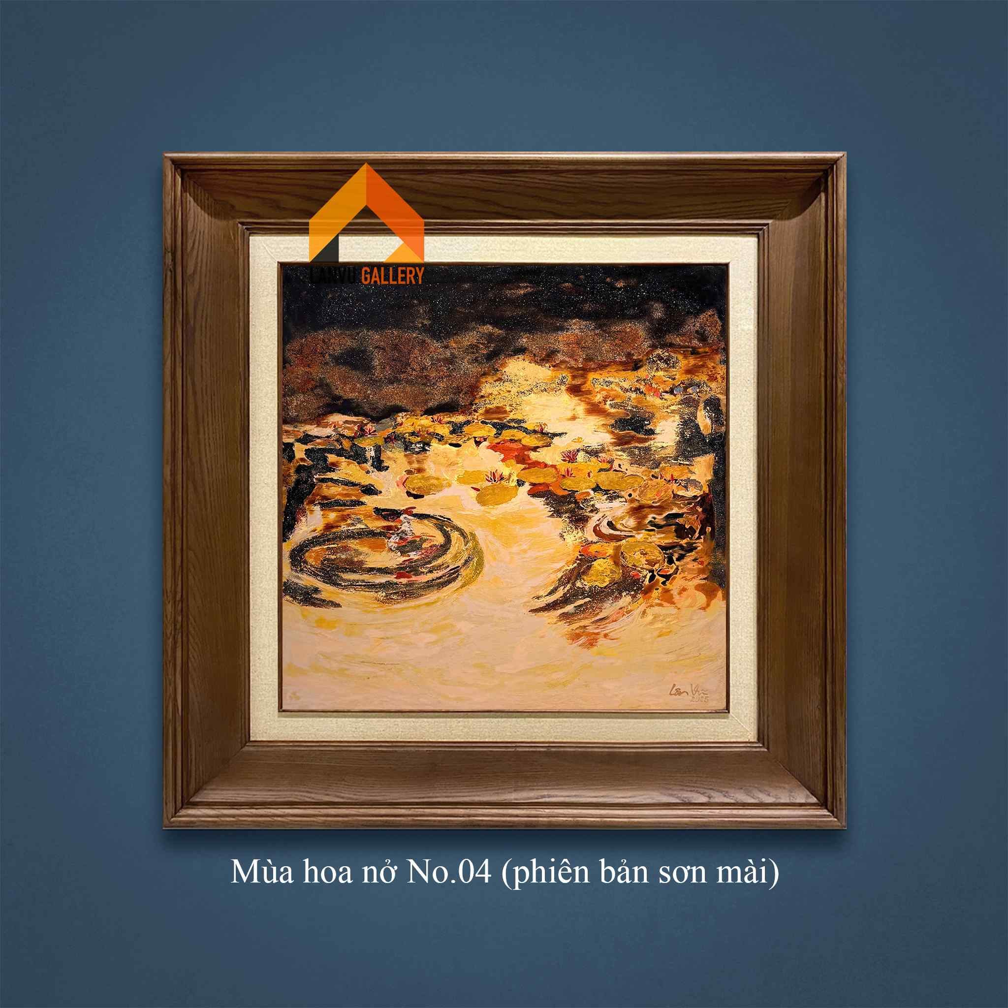 Mùa hoa nở No.04 (phiên bản sơn mài)