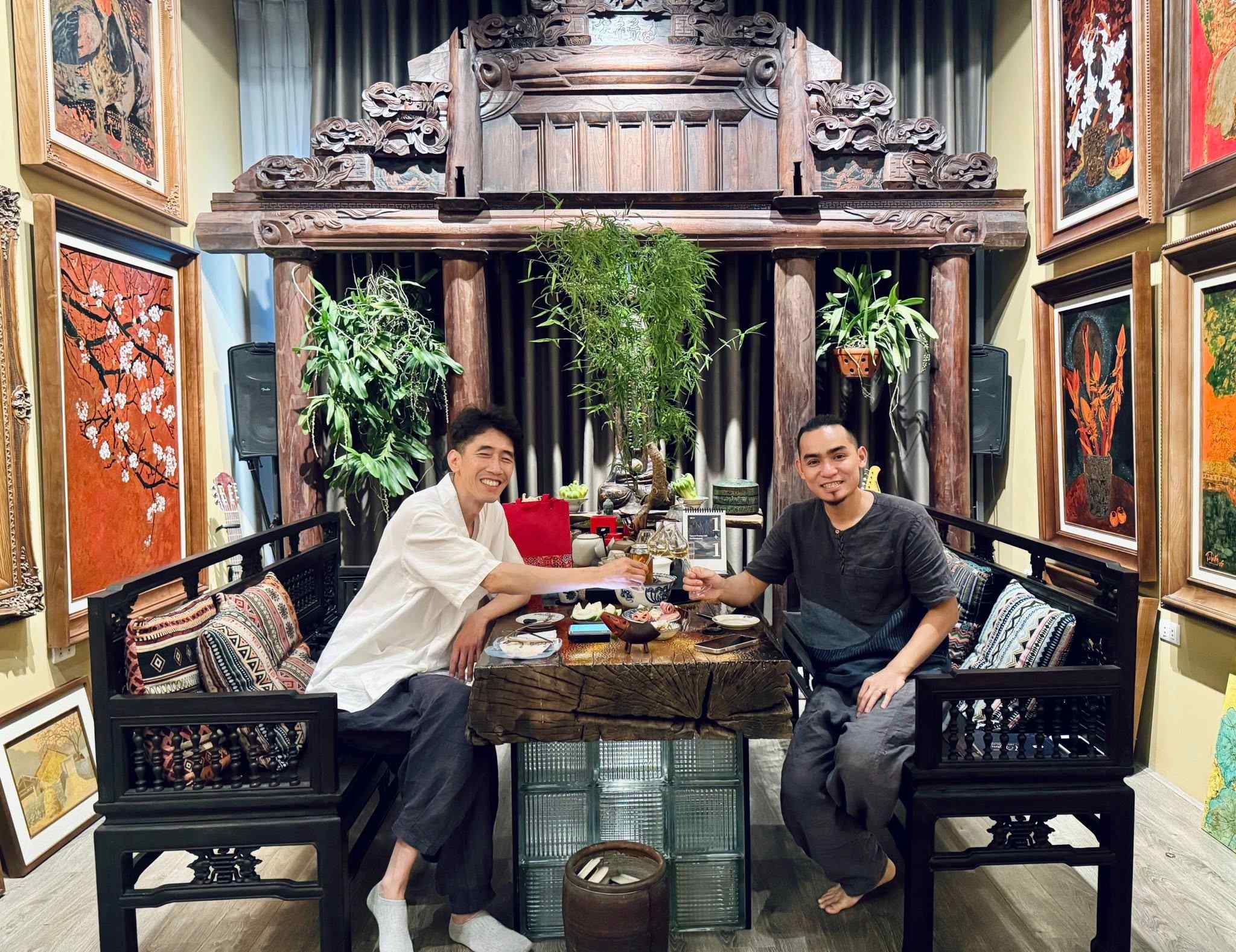 Họa sĩ Lân Vũ và nghệ nhân Seo Beom-seok: Cuộc gặp gỡ sơn mài đầy cảm hứng tại LanVu Gallery