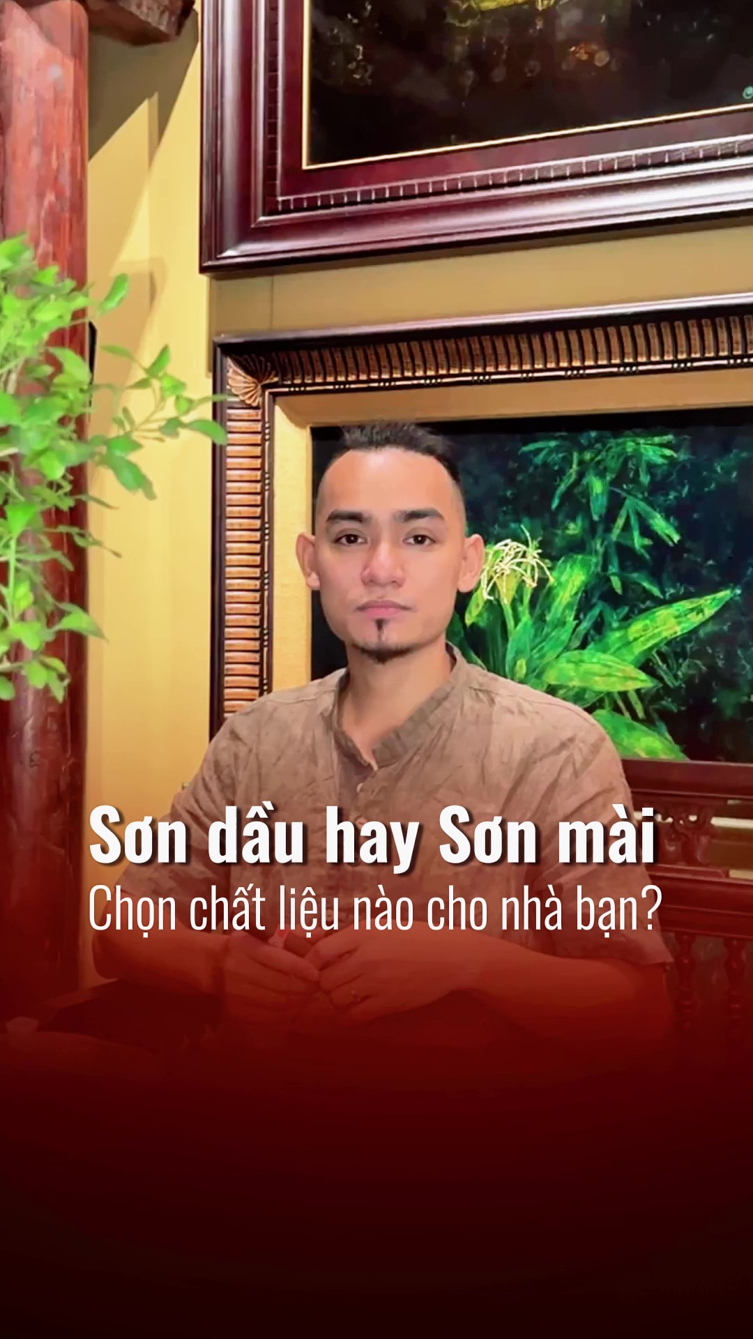 Nên chọn treo Tranh sơn dầu hay Tranh sơn mài? Góc nhìn từ người làm nghệ thuật