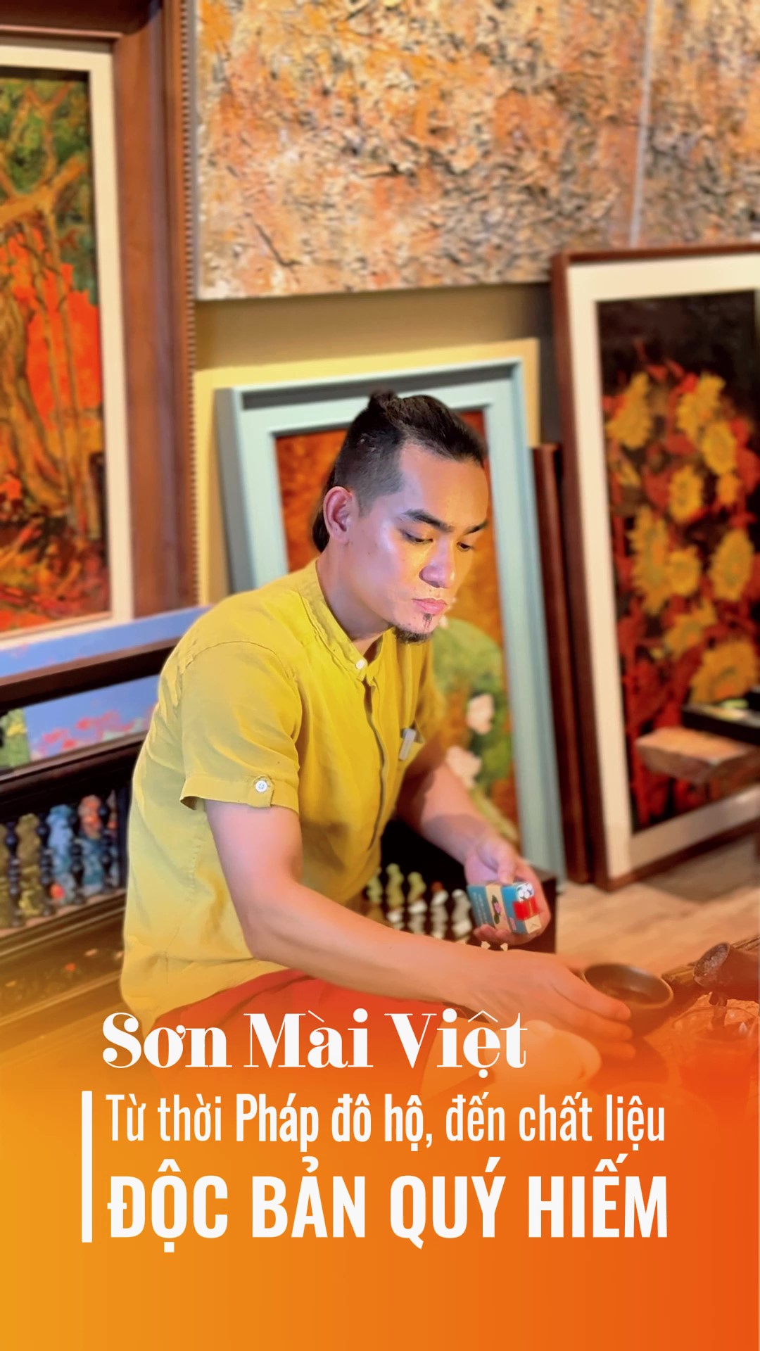 Tại sao tranh sơn mài Việt Nam lại đắt giá?