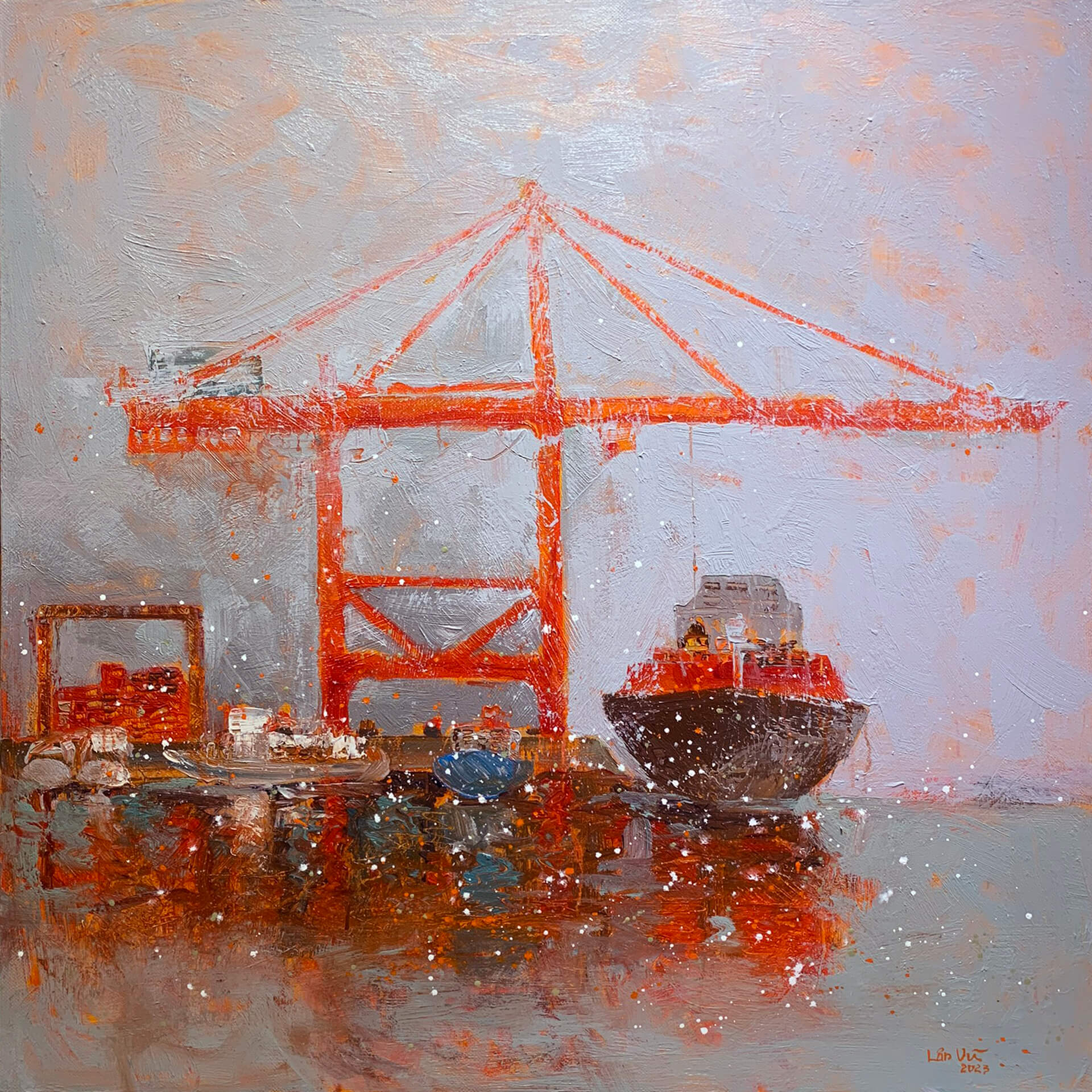 Mùa xuân bên bến cảng 2