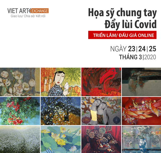 Họa sĩ chung tay đẩy lùi Covid - 19
