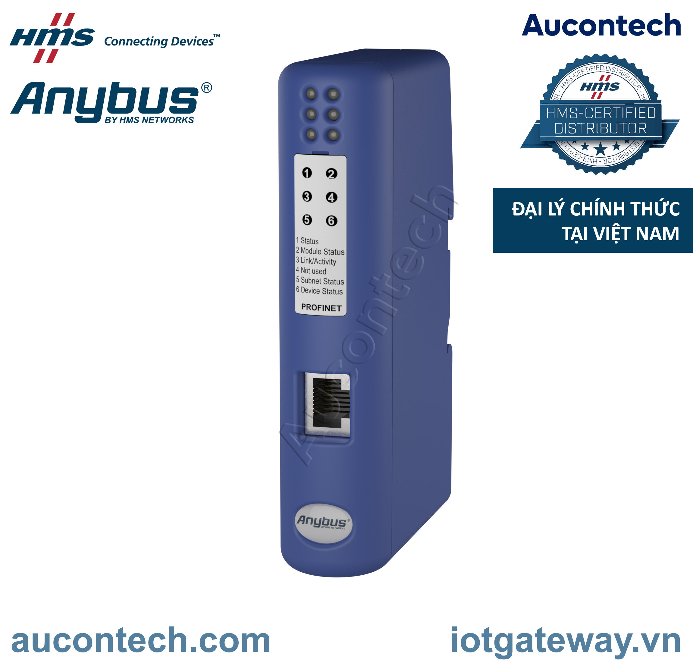 Anybus Communicator CAN - PROFINET IO - AB7317-B - Vietnam Aucontech ...