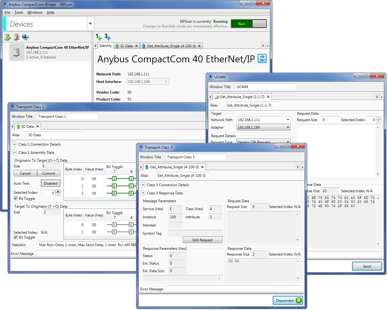 Ixxat EIPScan (EtherNet/IP Scanner Simulator Tool) - 1.24.0034.03100 ...