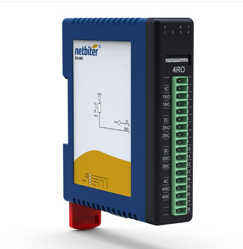 IOX-4RO - Netbiter I/O Extender 4 relay output | Aucontech Co Ltd