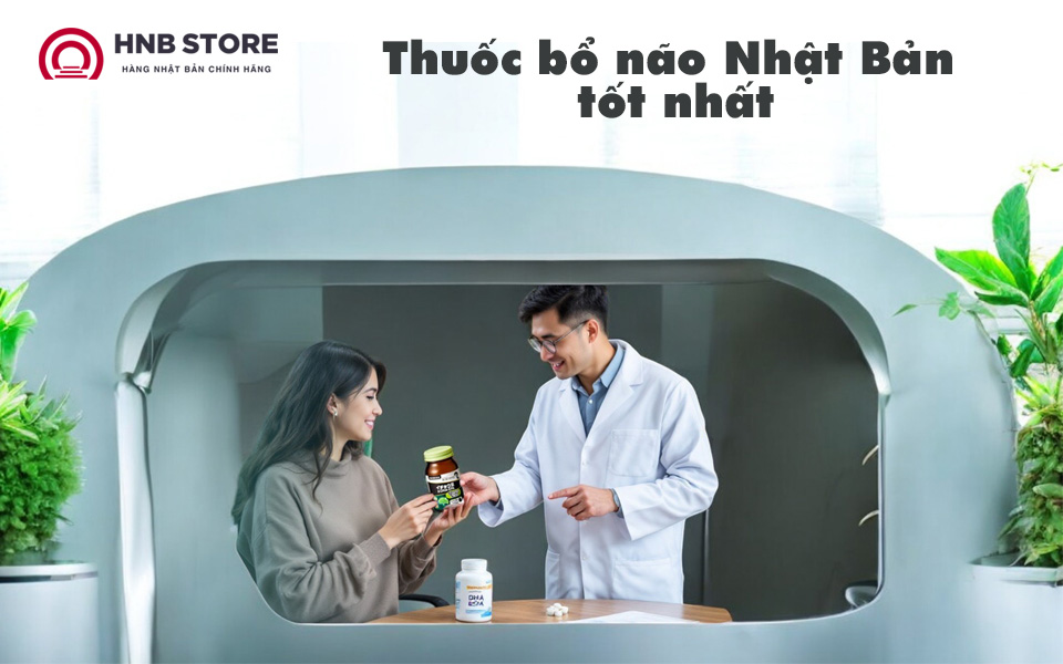 Thuốc bổ não Nhật Bản tốt nhất