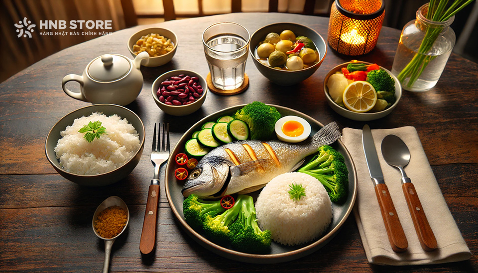 Thực đơn tăng cân buổi tối cho người gầy