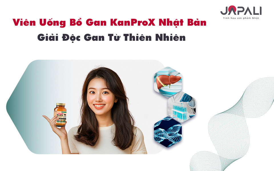 Viên Uống Bổ Gan KanProX Nhật Bản