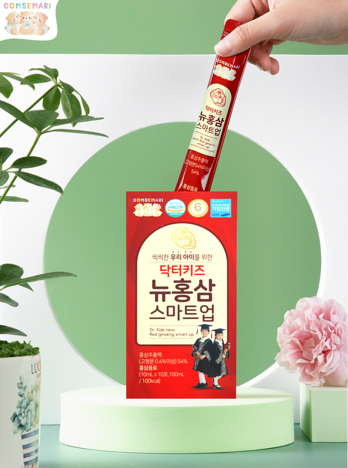 Hồng sâm Ba Con Gấu Hàn Quốc sản phẩm được bảo hộ bởi SamSung