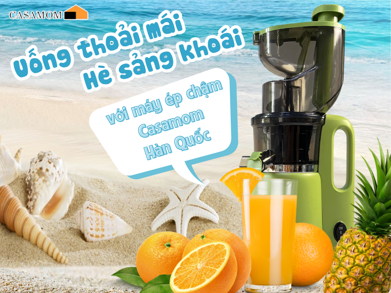 8 lý do để sở hữu máy ép chậm ngay tại nhà