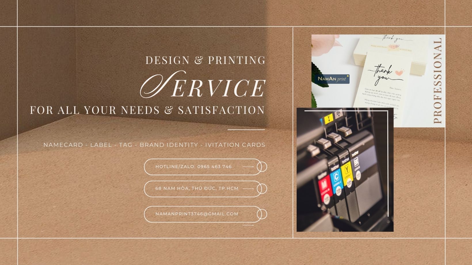 CÙNG NAM AN PRINT TẠO NÊN THƯƠNG HIỆU CỦA RIÊNG BẠN