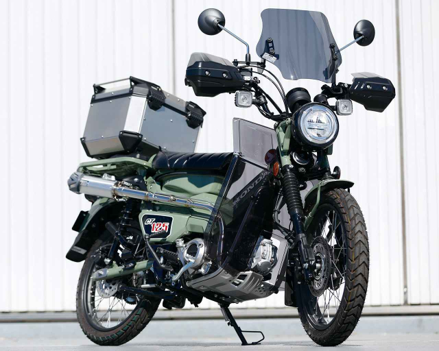 Daytona trình làng Honda CT125 Hunter Cub độ mới nhất với nhiều trang bị độc lạ