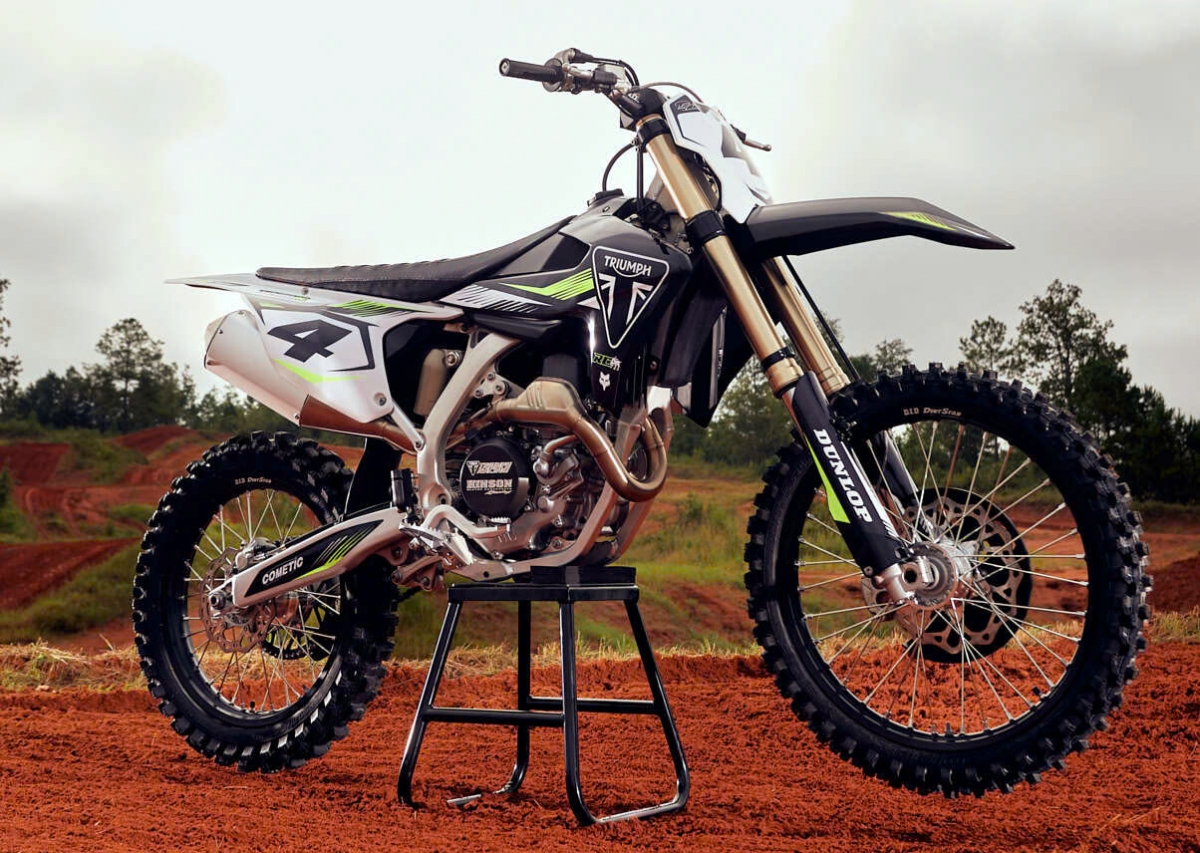 Khám phá mô tô địa hình Triumph TF 450-RC Edition 2025