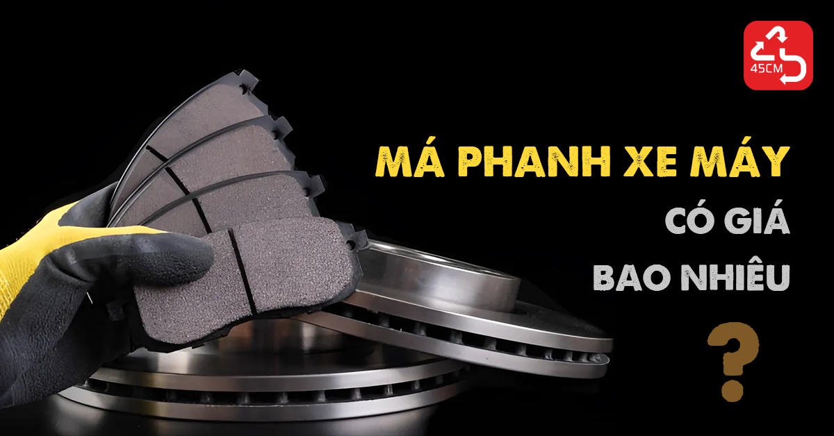 Má phanh xe máy có giá bao nhiêu? Khi nào cần thay mới?