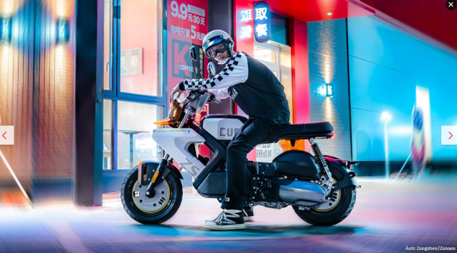 Zonsen ZS 150 Cube mới: chiếc xe ga Rubik kịch độc lai giữa mô tô và xe điện