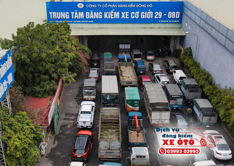dịch vụ đăng kiểm xe ô tô tại hà nội