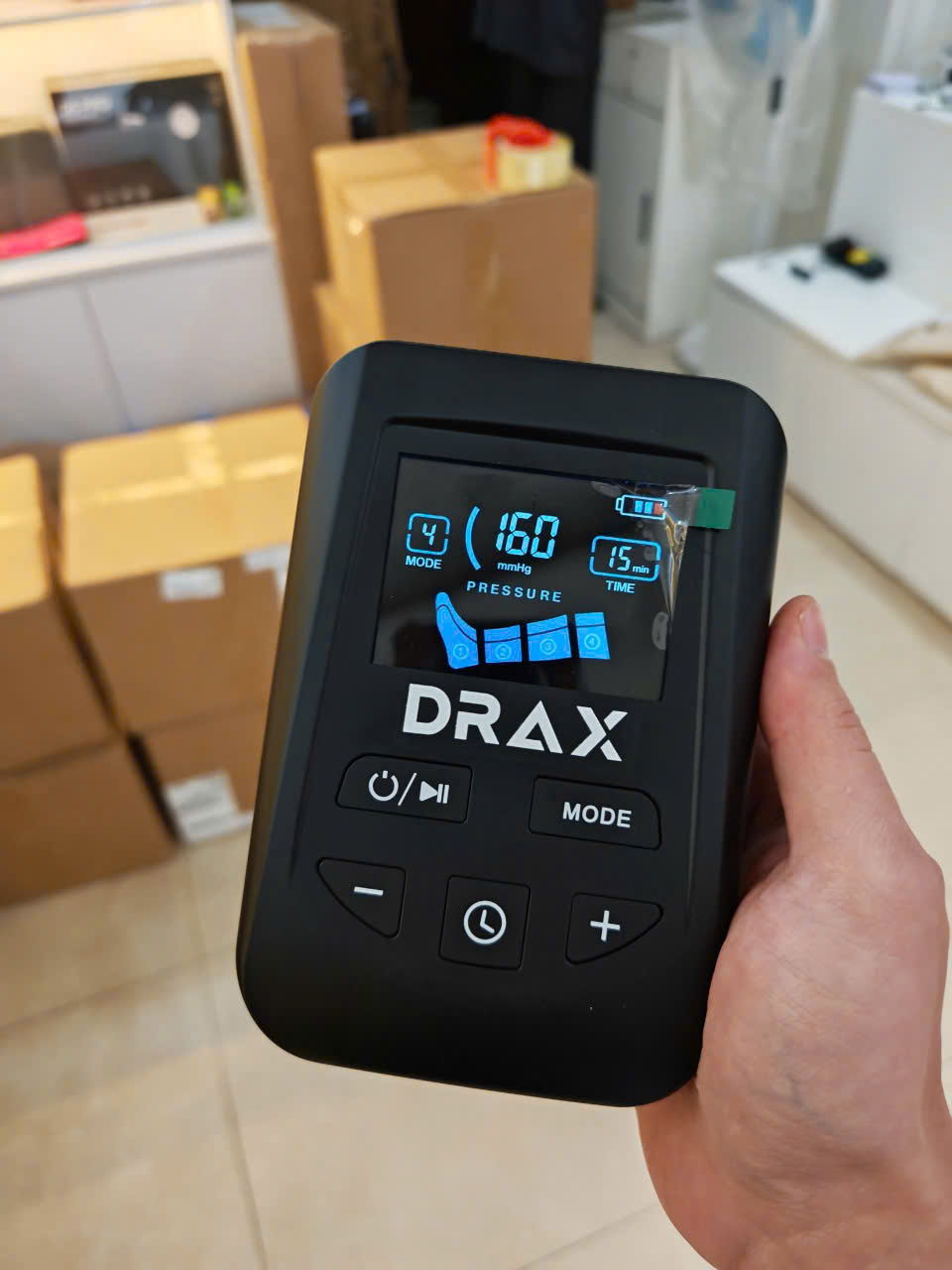 Máy Massage Nén Khí DRAX A1 Phục Hồi Cơ Chân Chuyên Sâu