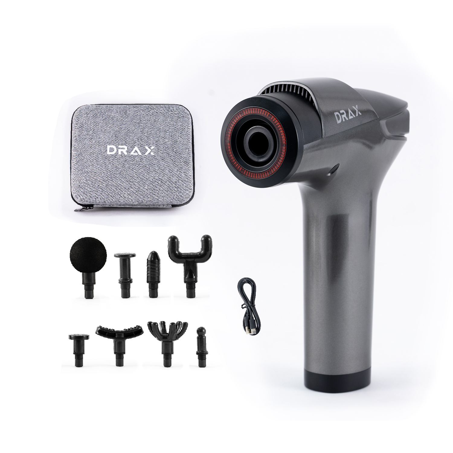 MÁY MASSAGE GIÃN CƠ CẦM TAY DRAX LASER-S