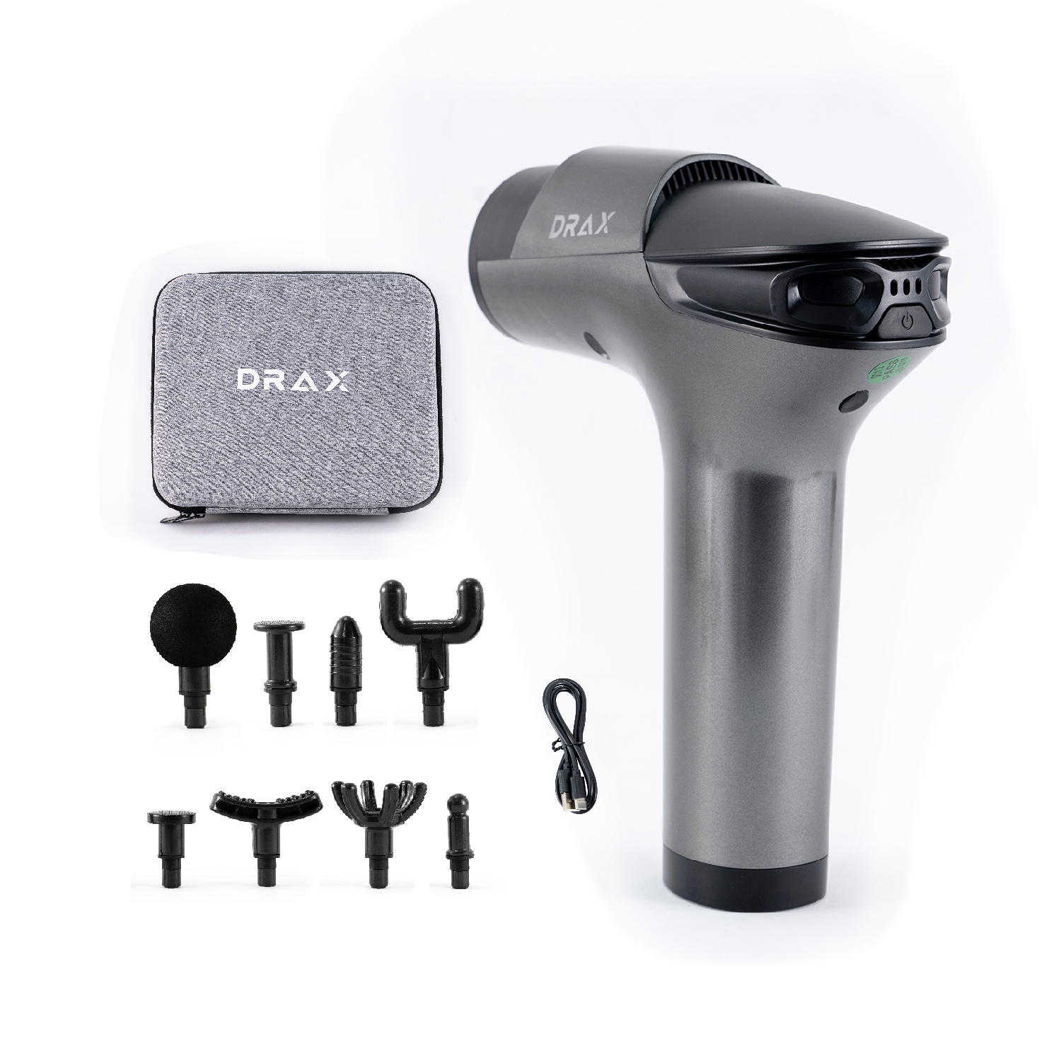 MÁY MASSAGE GIÃN CƠ CẦM TAY DRAX LASER-S
