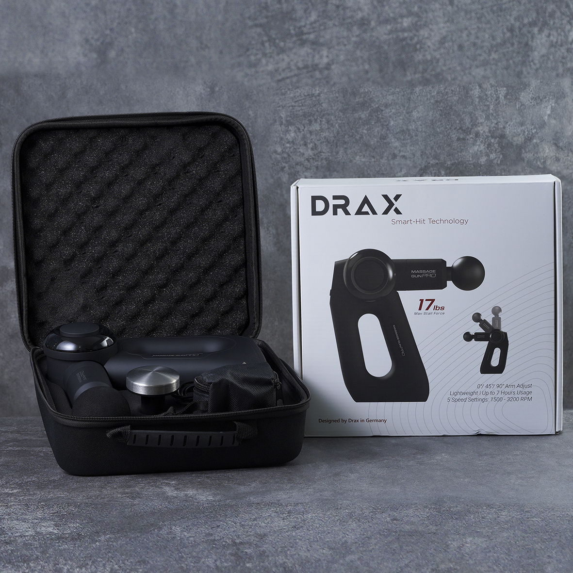 MÁY DRAX MASSAGE GUN PRO