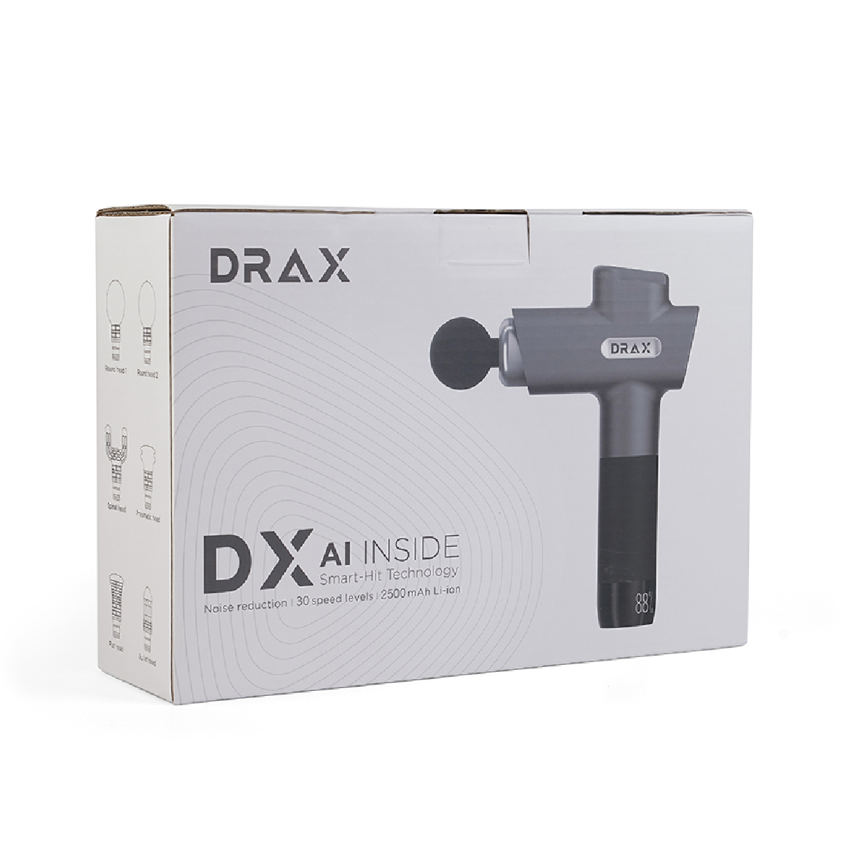 MÁY MASSAGE CẦM TAY DRAX DX THẾ HỆ MỚI AI THÔNG MINH