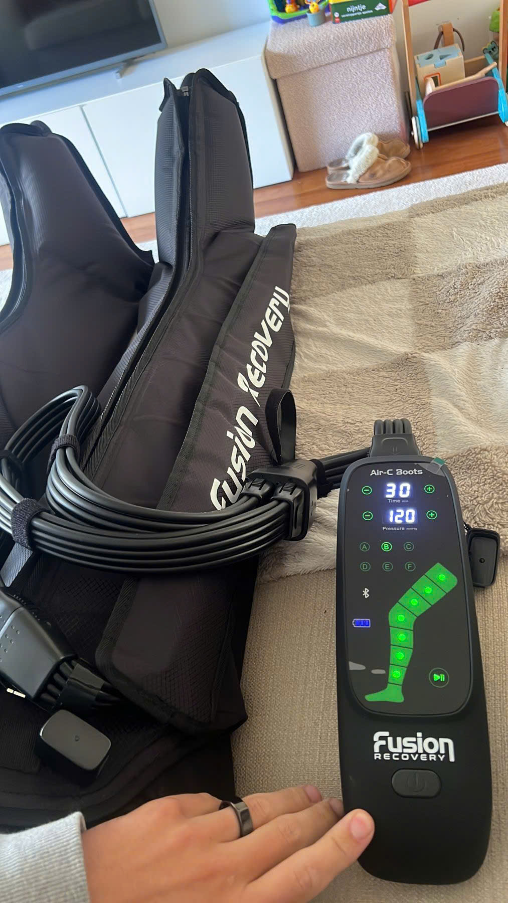 Máy Massage Nén Khí Fusion Phục Hồi Cơ Chân Chuyên Sâu