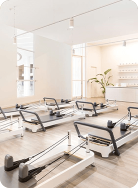 Setup phòng tập Pilates