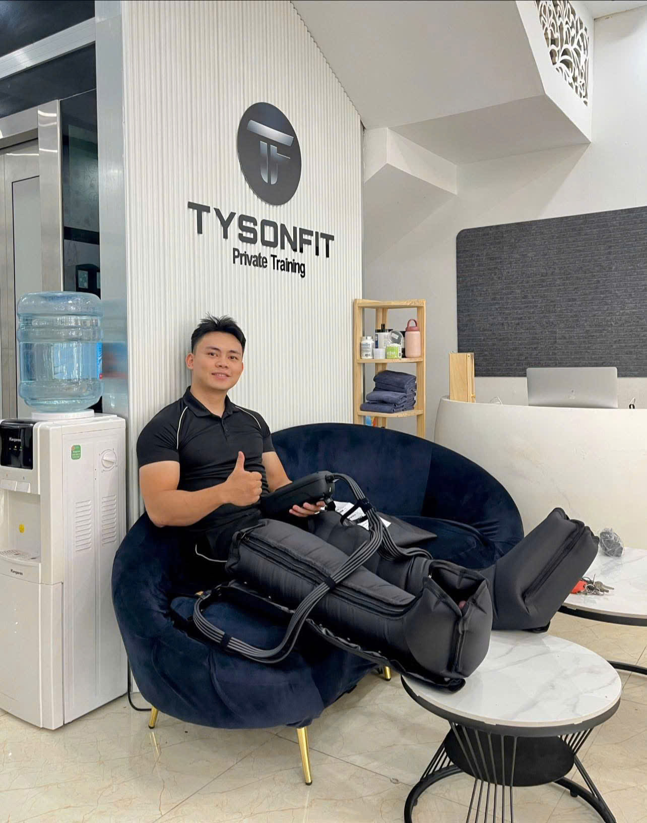 Máy Massage Nén Khí Fusion Phục Hồi Cơ Chân Chuyên Sâu