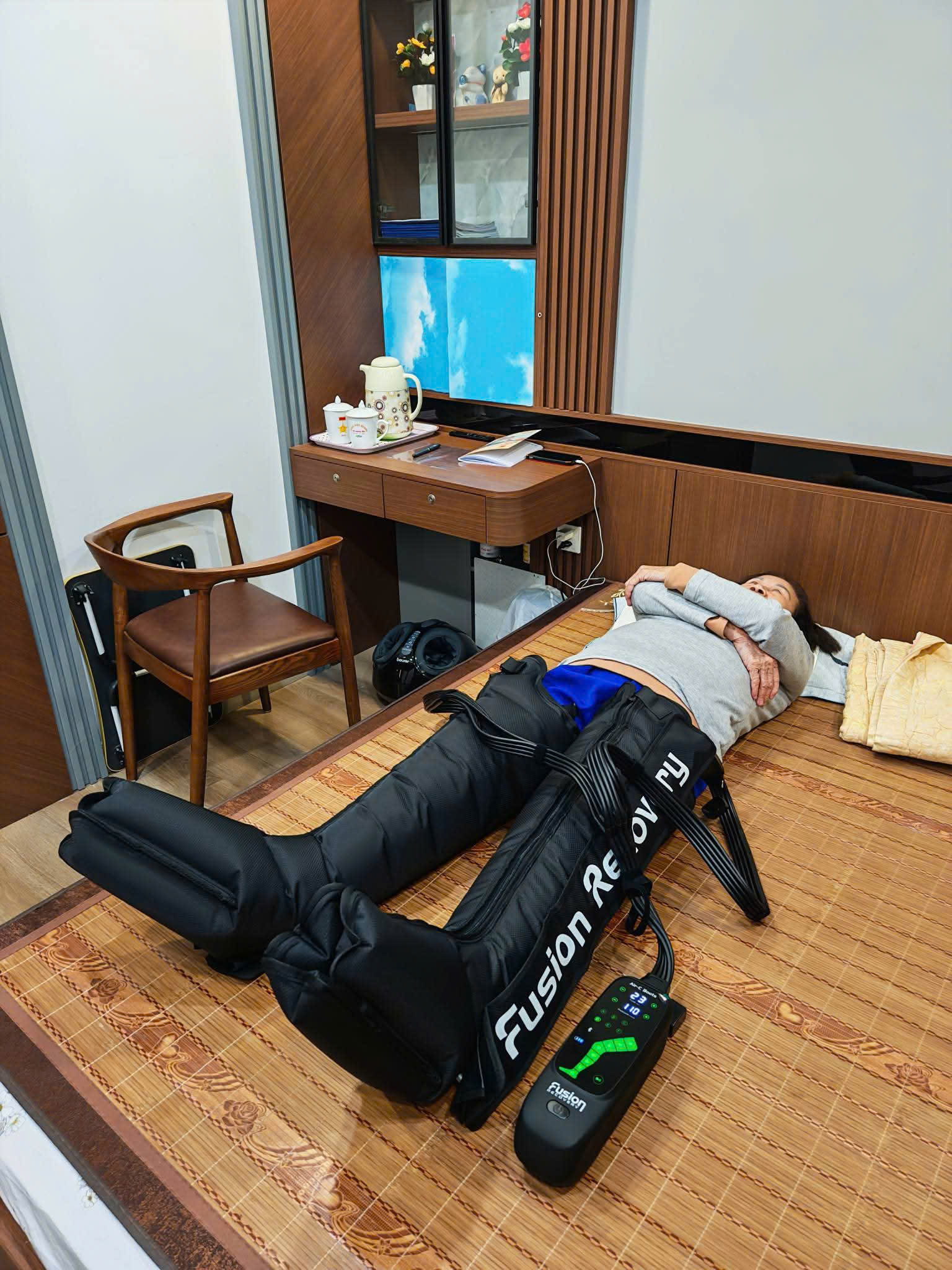 Máy Massage Nén Khí Fusion Phục Hồi Cơ Chân Chuyên Sâu