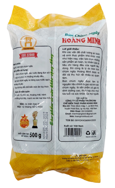 Bún chùm ngây Hoàng Minh