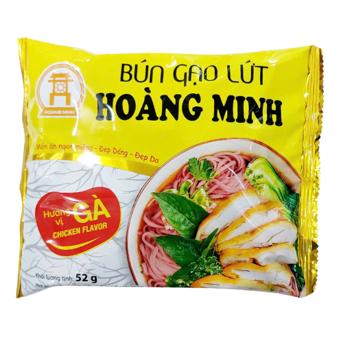 Bún gạo lứt Hoàng Minh hương vị gà