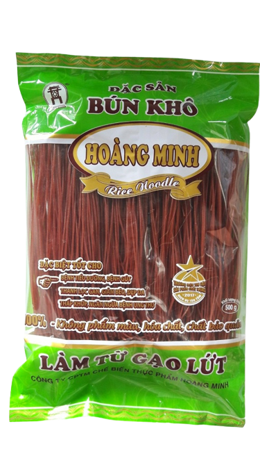 Bún gạo lứt Hoàng Minh 500g