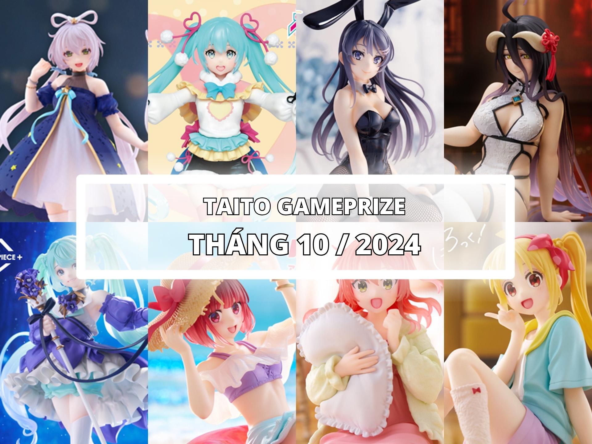 [TAITO] LỊCH PHÁT HÀNH MÔ HÌNH TAITO THÁNG 10/2024