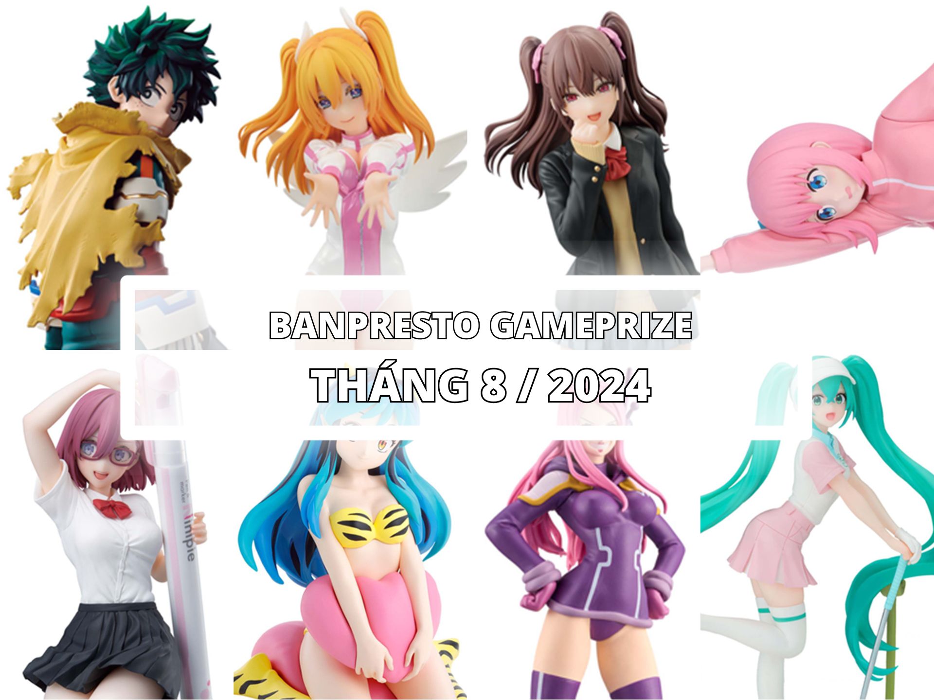 [BANDAI] LỊCH PHÁT HÀNH MÔ HÌNH GAMEPRIZE THÁNG 8/2024