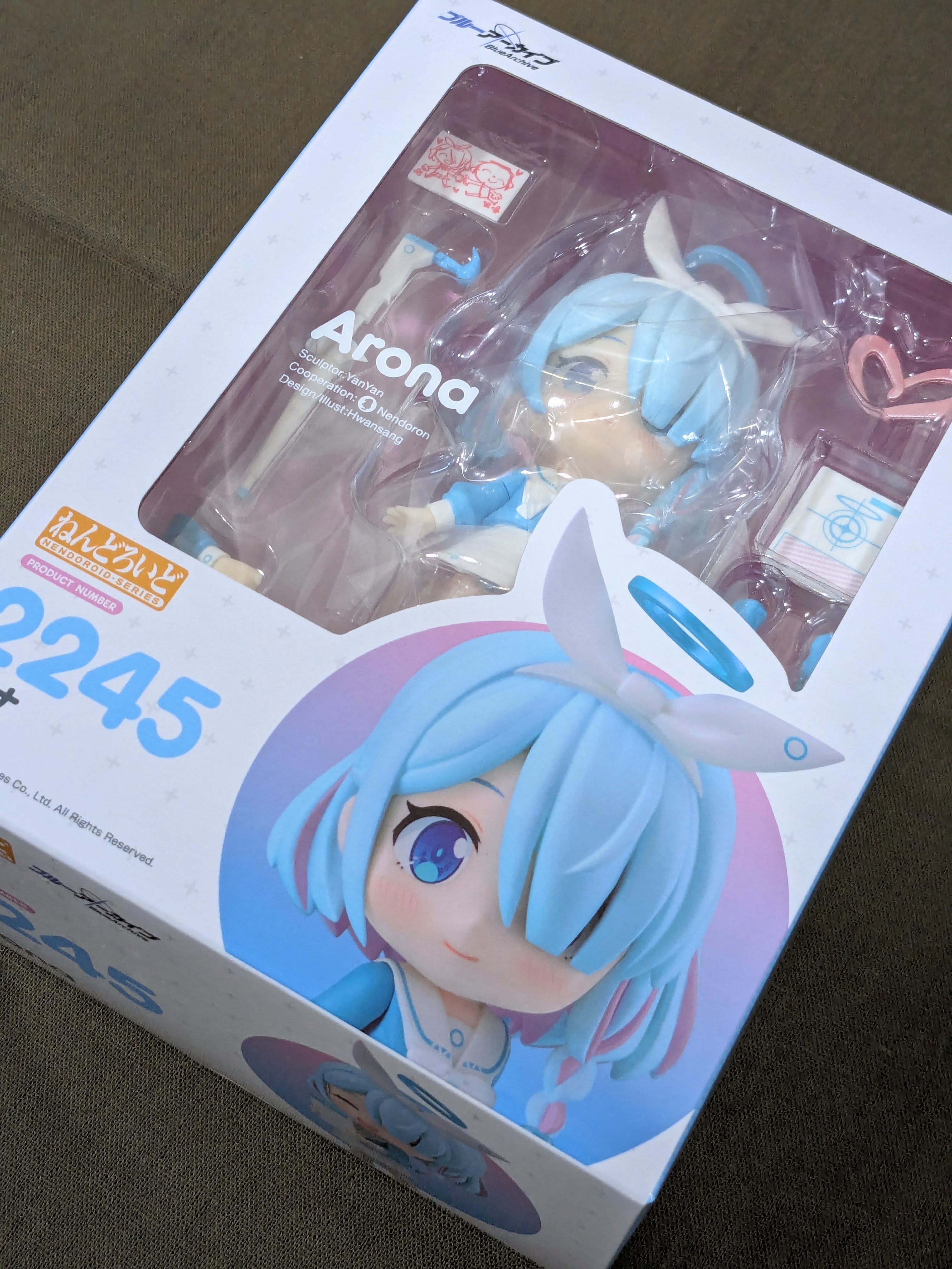 MÔ HÌNH Arona - Blue Archive - Nendoroid (#2245) (Good Smile