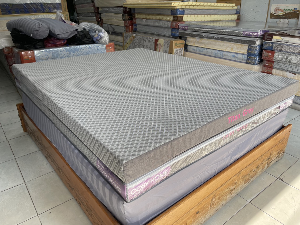 Nệm Titan Grey