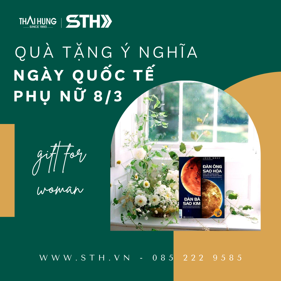 Gợi Ý Quà Tặng Ý Nghĩa Cho Ngày Quốc Tế Phụ Nữ 8/3 - STH