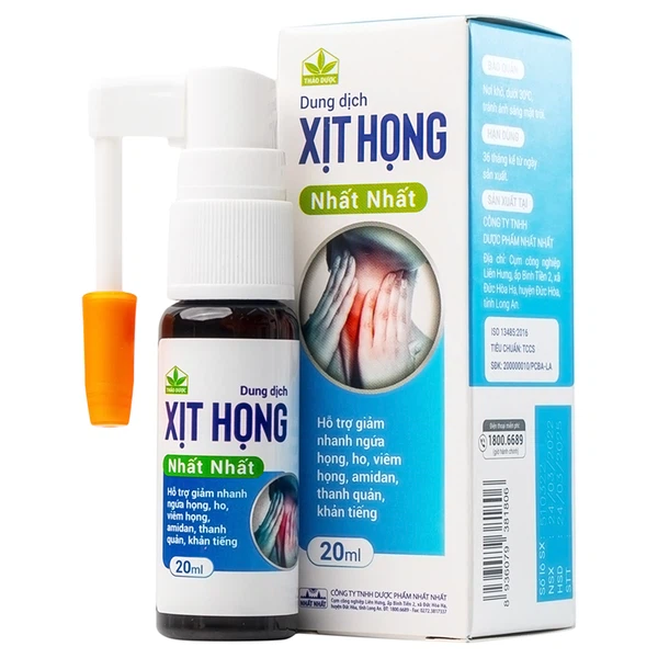 Xịt họng nhất nhất