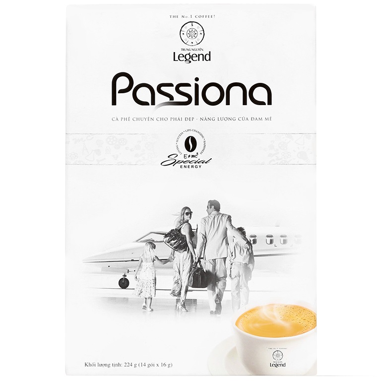 Cà phê Legende - G7 3in1 Pasiona 224g