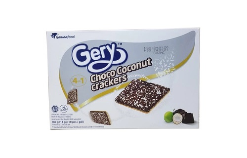 Gery bánh quy Sô cô la phủ dừa 105g