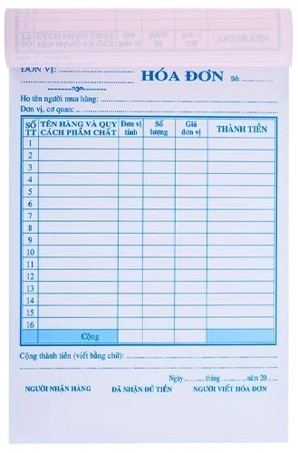 Hóa đơn bán lẻ