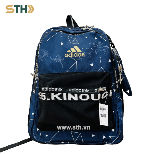 Balo thời trang adidas xanh đen - STH