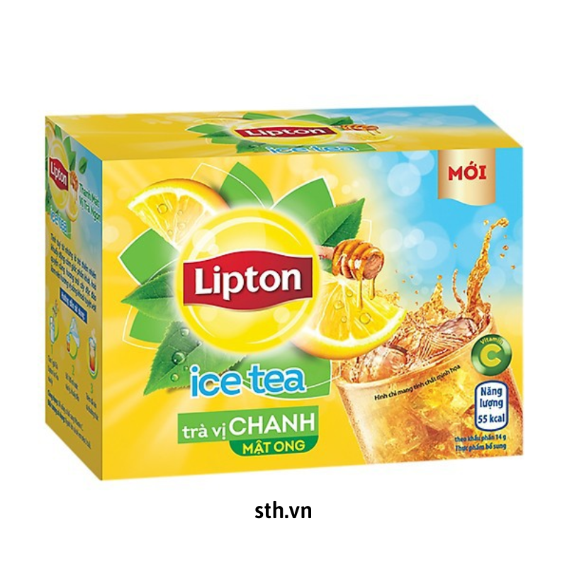 Lipton trà chanh, mật ong 224g (16 gói x 14g)
