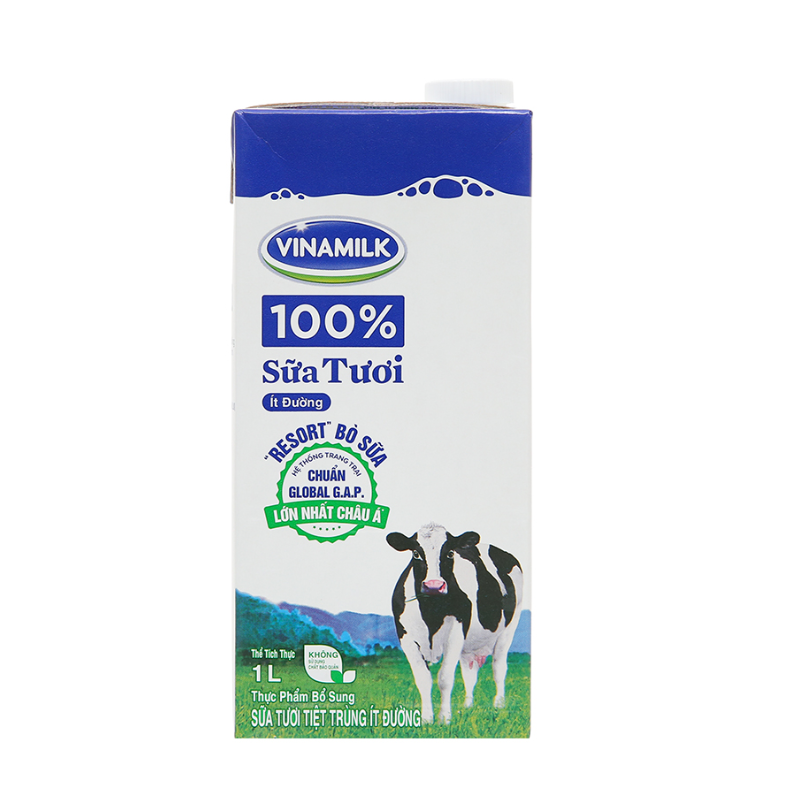 Vinamilk - Sữa tươi TT ít đường 1 lít