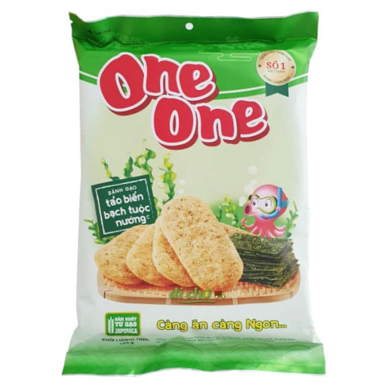 Bánh gạo tảo biển One One 104g