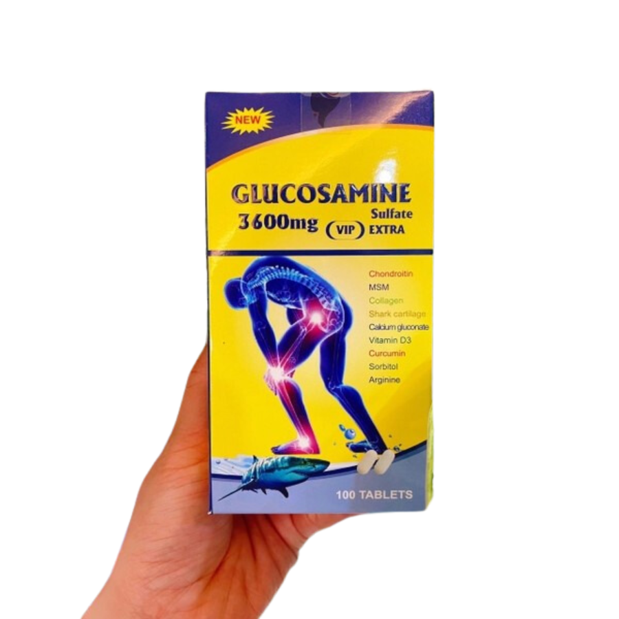 Glucosamin 3600mg Mỹ - Giải Pháp Mới Về Điều Trị Xương Khớp