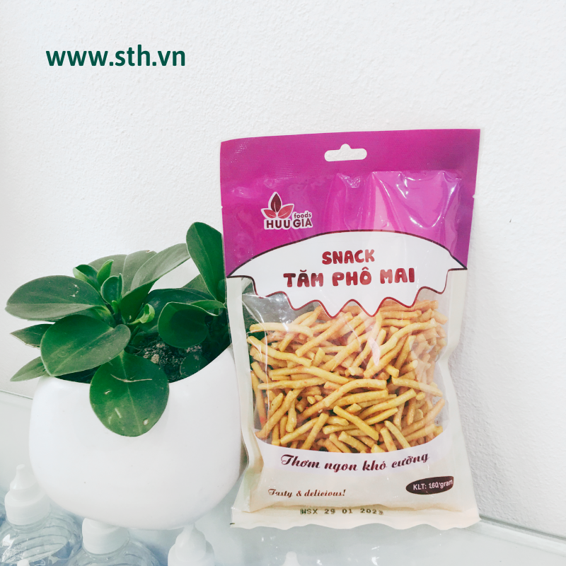 Snack tăm phô mai 160g