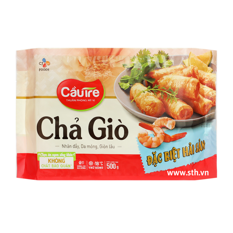 Chả giò cầu tre đặc biệt hải sản - gói 500g